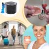 Yorajuy Denture Case | Soaking Container with Strainer Basket view 4