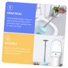 TINEASUR Bathroom and Toilet Plunger with Long Handle and Strong Suction view 3