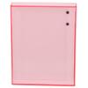 Pink Acrylic Eyelash Organizer Case for Girls with Insert view 1