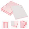 Pink Acrylic Eyelash Organizer Case for Girls with Insert view 2