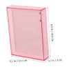 Pink Acrylic Eyelash Organizer Case for Girls with Insert view 4