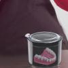 Denture Soaking Case with Drain Basket view 3