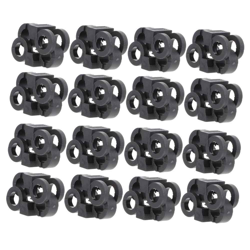 30 Plastic Shoelace Buckles for Sneakers and Boots