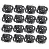 30 Plastic Shoelace Buckles for Sneakers and Boots view 1