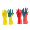 BCOATH 2 Pairs Waterproof Latex Gloves with Sponge Pads for Household Cleaning, Dishwashing, Car Care, and Gardening view 2