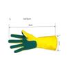 BCOATH 2 Pairs Waterproof Latex Gloves with Sponge Pads for Household Cleaning, Dishwashing, Car Care, and Gardening view 3