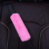 QSJKLC Car Seat Belt Shoulder Pads for Ford Escort 2015–2024, E-Pink2 view 3