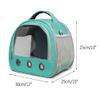 REIFOR Transparent, Breathable Bird Carrier Backpack view 2
