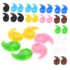 KITANDOVE 16-Pair Eyeglass Holders, Non-Slip Ear Grips for Sports and Activities, Lightweight, Various Colors view 1