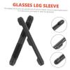 Healeved 50 Pairs Anti-Slip Eyeglass Temple Covers for Glasses and Sunglasses view 3