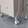 Beauty Salon Storage Cart with Drawer and Double-Door Cabinet view 2