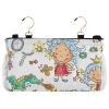 FRODOTGV Bedside Caddy, Cartoon Fairy Castle and Unicorns, White Hanging Bag for Baby Beds, Bunk Beds, Hospital Beds, Dorms, and Bed Rails view 3
