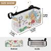 FRODOTGV Bedside Caddy, Cartoon Fairy Castle and Unicorns, White Hanging Bag for Baby Beds, Bunk Beds, Hospital Beds, Dorms, and Bed Rails view 4