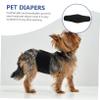 WOONEKY 4-Pack Reusable Dog Diapers, Absorbent and Waterproof view 2