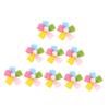BELLIFFY 10-Piece Flower-Shaped Hair Clips for Dogs view 1
