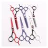 WDCDYQDH Hairdressing Thinning Scissors, Salon Hair Styling Tool (Blue) (Color: Yellow) (Gray) view 2