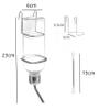 Granmagazz 2-Pack Water Bottle with Stand for Small Pets view 2