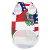 Versatile Pet Vests for Dogs and Cats with USA and Costa Rica Flags, Size S view 2