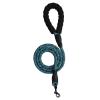 HWJFDC Adjustable Dog and Cat Harness with Leash, Reflective and Breathable Vest, Blue Rope, S view 1