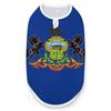 Pennsylvania State Flag Versatile Pet Vest for Dogs and Cats - Full-Print Size S view 1