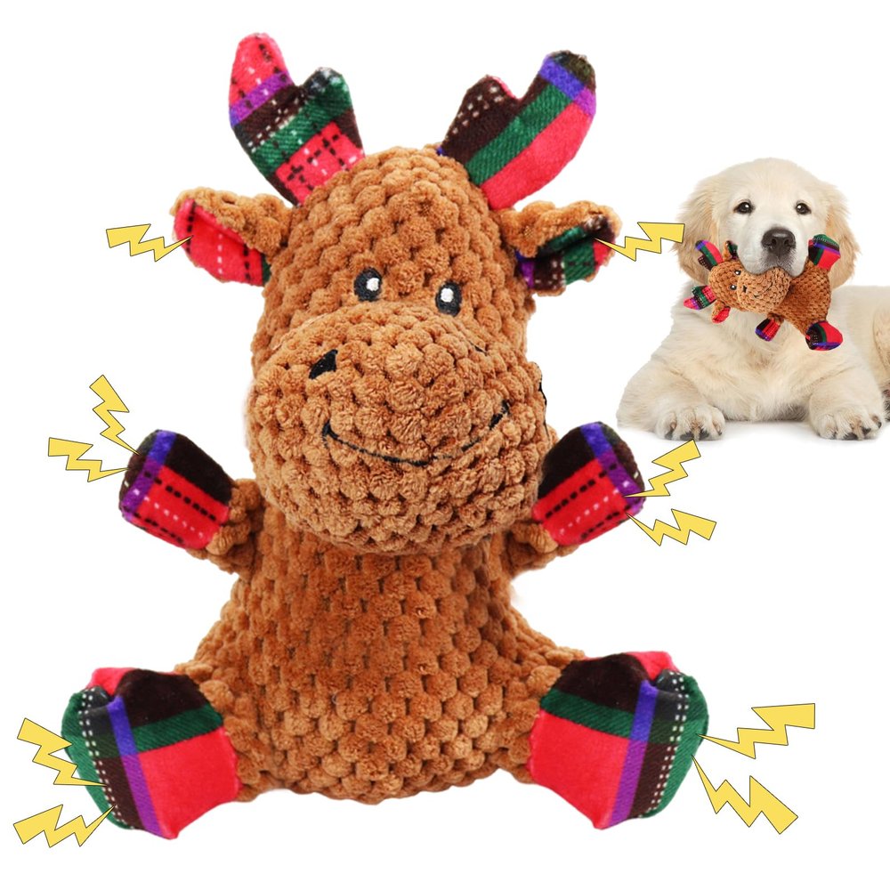 Seasboes Christmas Squeaky Dog Toy