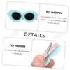 BESPORTBLE 12-Piece Plastic Sunglasses Hair Clips for Pets view 2