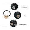 Mikinona 6-Piece Pearl Heart-Design Hair Ties for Women view 4