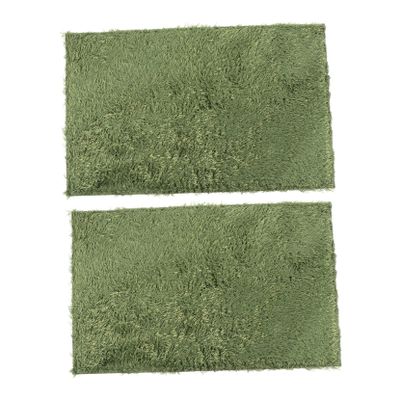 BESPORTBLE Reptile Carpet for Turtles and Reptiles, 2-Piece Cotton Terrarium Liner, Washable and Heat-Insulating