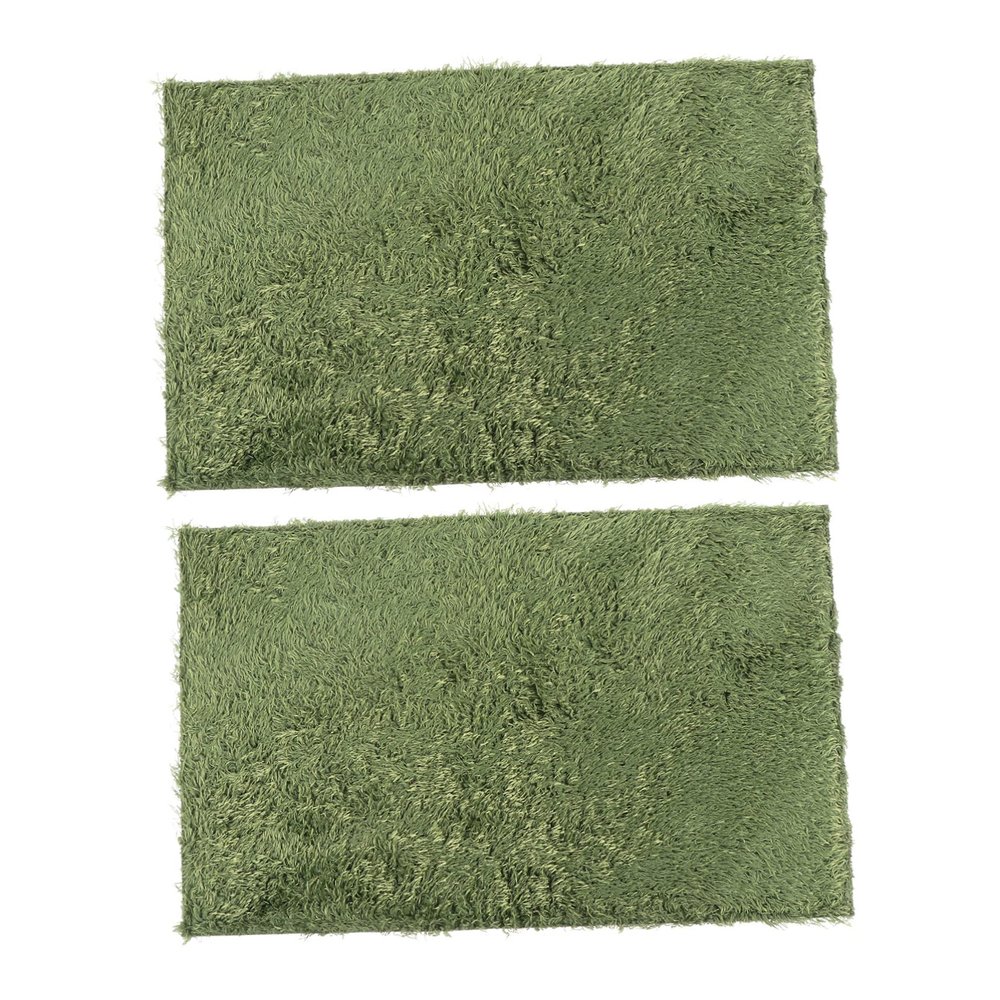 BESPORTBLE Reptile Carpet for Turtles and Reptiles, 2-Piece Cotton Terrarium Liner, Washable and Heat-Insulating