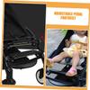 Adjustable Stroller Foot Pedal Replacement Footrest for Buggies view 2