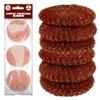 6 Copper-Coated Pot Scrubbers, 9 cm view 1
