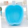 3-Piece Plastic Foot Bath Basin Set for Home view 3