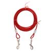 BESPORTBLE 5 m Red Dog Lead, 5 mm Steel Rope with Ergonomic Handle view 1