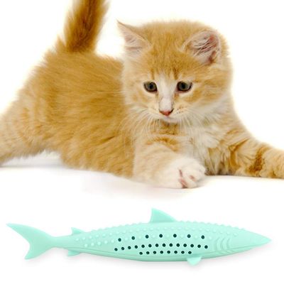 Cat Dental Cleaning Toy with Catnip