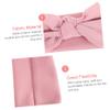 TOYANDONA 4-Piece Girls' Headbands with Elastic Bows view 2