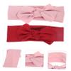 TOYANDONA 4-Piece Girls' Headbands with Elastic Bows view 3