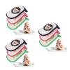 Healeved 3-Piece Baby Bath Sponge Set for Boys and Girls, Newborns view 1