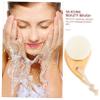 WOONEKY 3-Piece Wooden Facial Cleansing Brush Set view 2