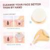 WOONEKY 3-Piece Wooden Facial Cleansing Brush Set view 4