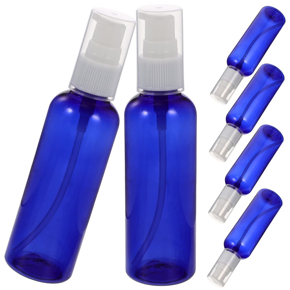 Baluue 12-Piece Empty Lotion Bottles, Reusable Portable Pump Bottles for Cosmetics and Skincare, Leak-Resistant and Lightweight
