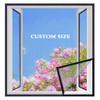 Custom-Size Self-Adhesive Fly Screen with Zipper view 1