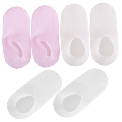 Silicone Foot Care and Lotion Socks, 3 Pairs