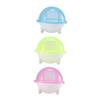 3-Piece Plastic Hamster Sand Bath, Transparent Space Capsule view 1