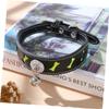 Bone-Shaped Dog Collar with Bell, Adjustable and Reflective view 4