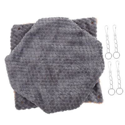 BELLIFFY Double-Layer Cotton Hammock for Hamsters and Chinchillas