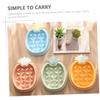CIYODO Pineapple-Shaped Slow Feeder Bowl for Dogs and Cats, Yellow PP, Easy to Clean view 3