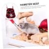 VILLFUL Cotton Hamster House, Hanging Bird Nest, Warm Hideaway for Chinchillas and Hamsters view 4