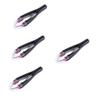 WOONEKY 4-Piece Retractable Automatic Eyebrow Tweezers view 1