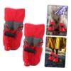 BCOATH 8-Piece Non-Slip Dog Boots for Winter and Rain view 4