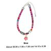 Hohopeti 2-Piece Adjustable Cat Collar Set with Bells, Breakaway Buckles and Boho Design view 3
